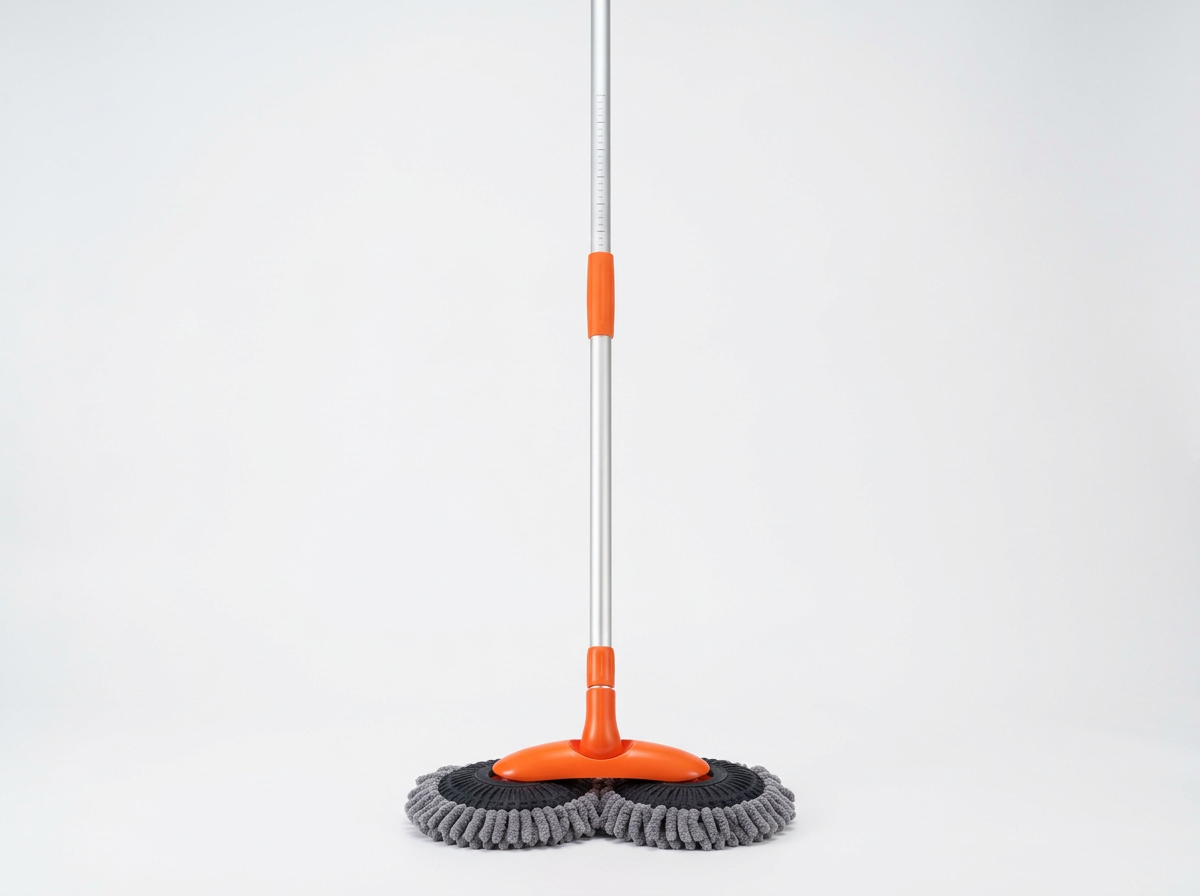 Car Wash Brush with Rotating Head