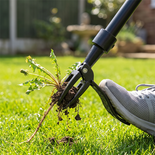 Stainless Steel Adjustable Long Handle Detachable Weed Puller