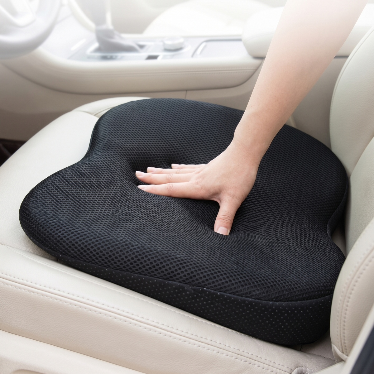 Car Seat Cushion for Shorter Drivers