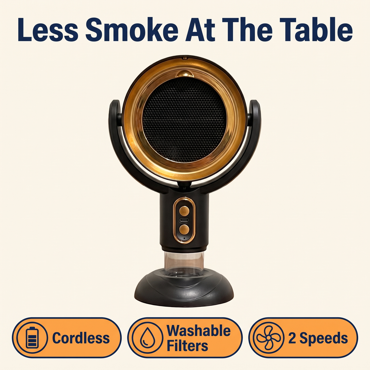 Smoke Air Purifier Fan