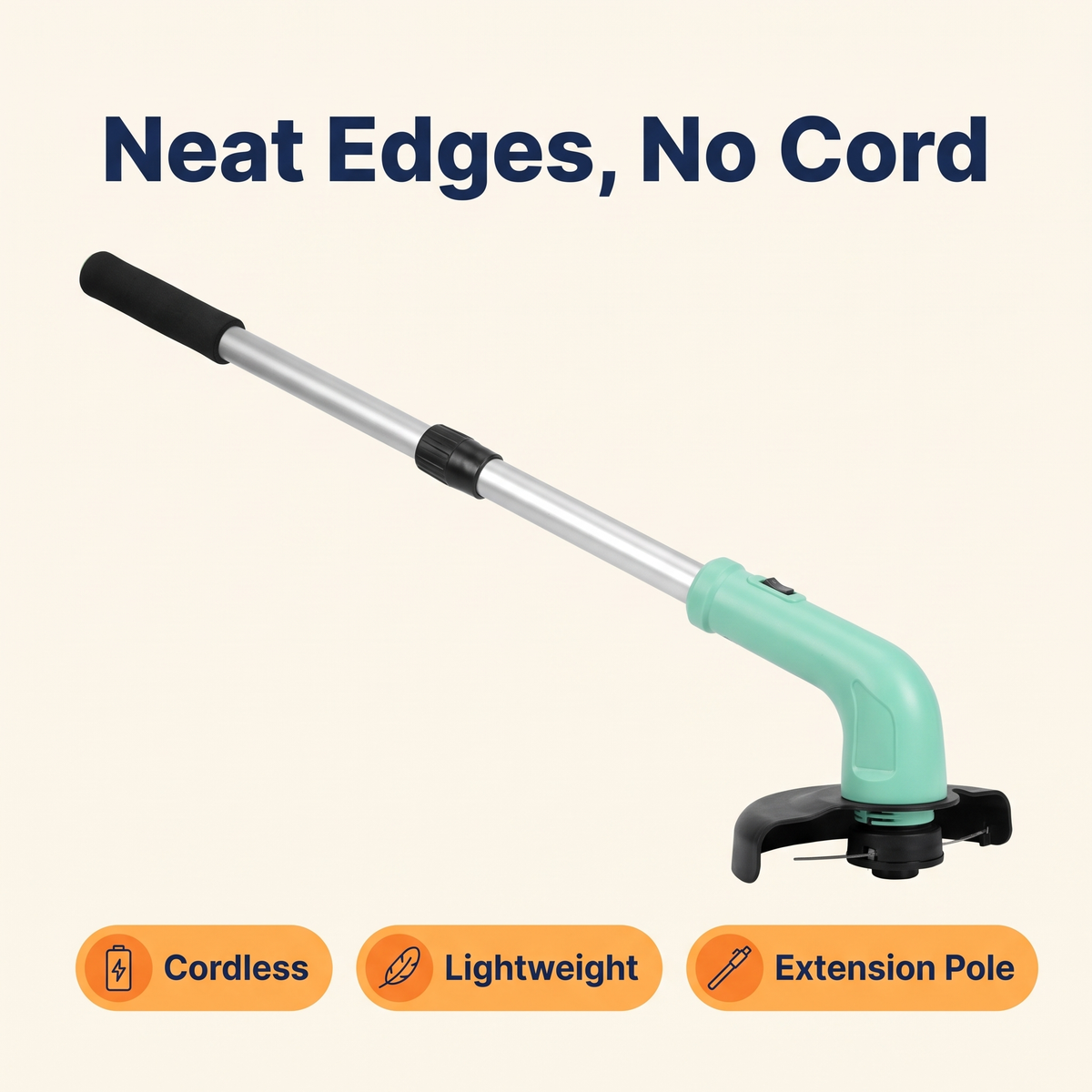Weed Wacker Cordless Mini Weed Trimmer