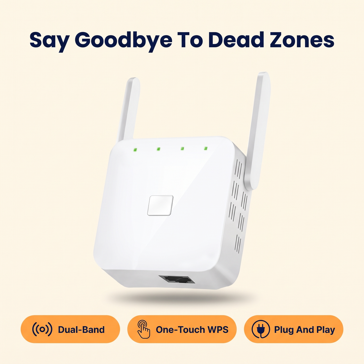 5G Dual-Band WiFi Booster