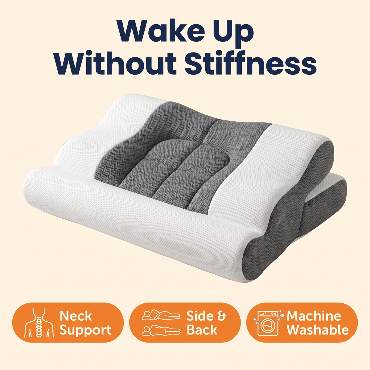Orthopedic Neck Pillow For Sleeping