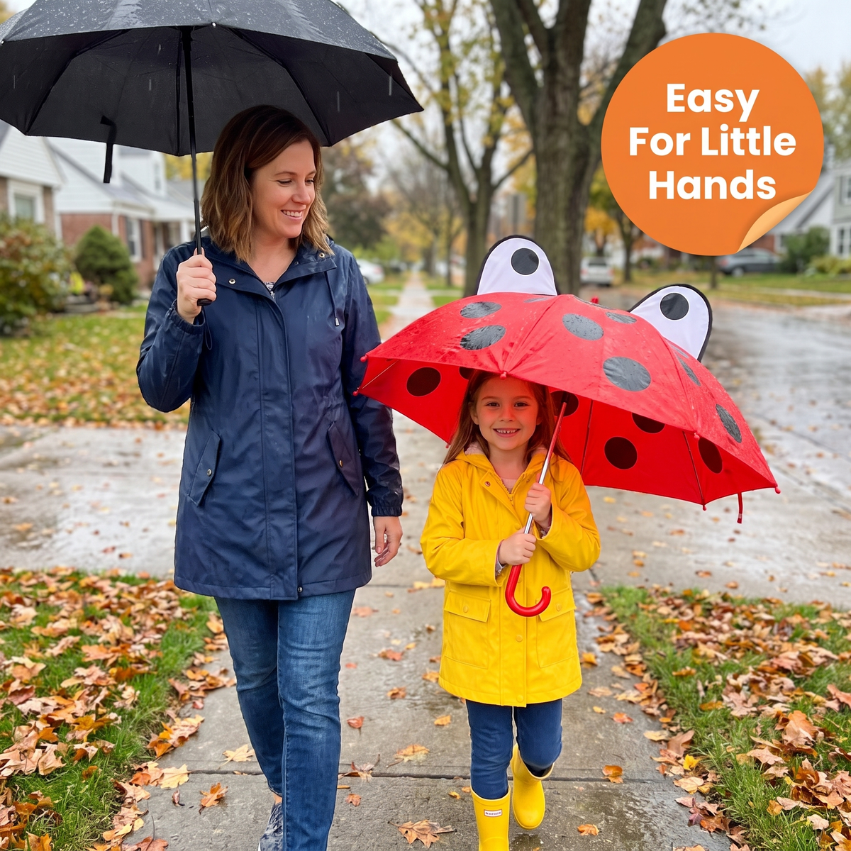 Rainbow Fun Kids Umbrella
