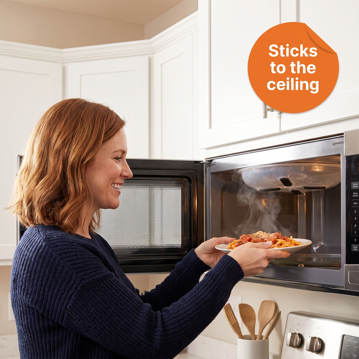 Magnetic Microwave Splatter Cover
