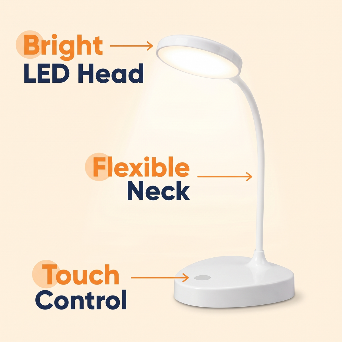 Touch-Control LED Lamp