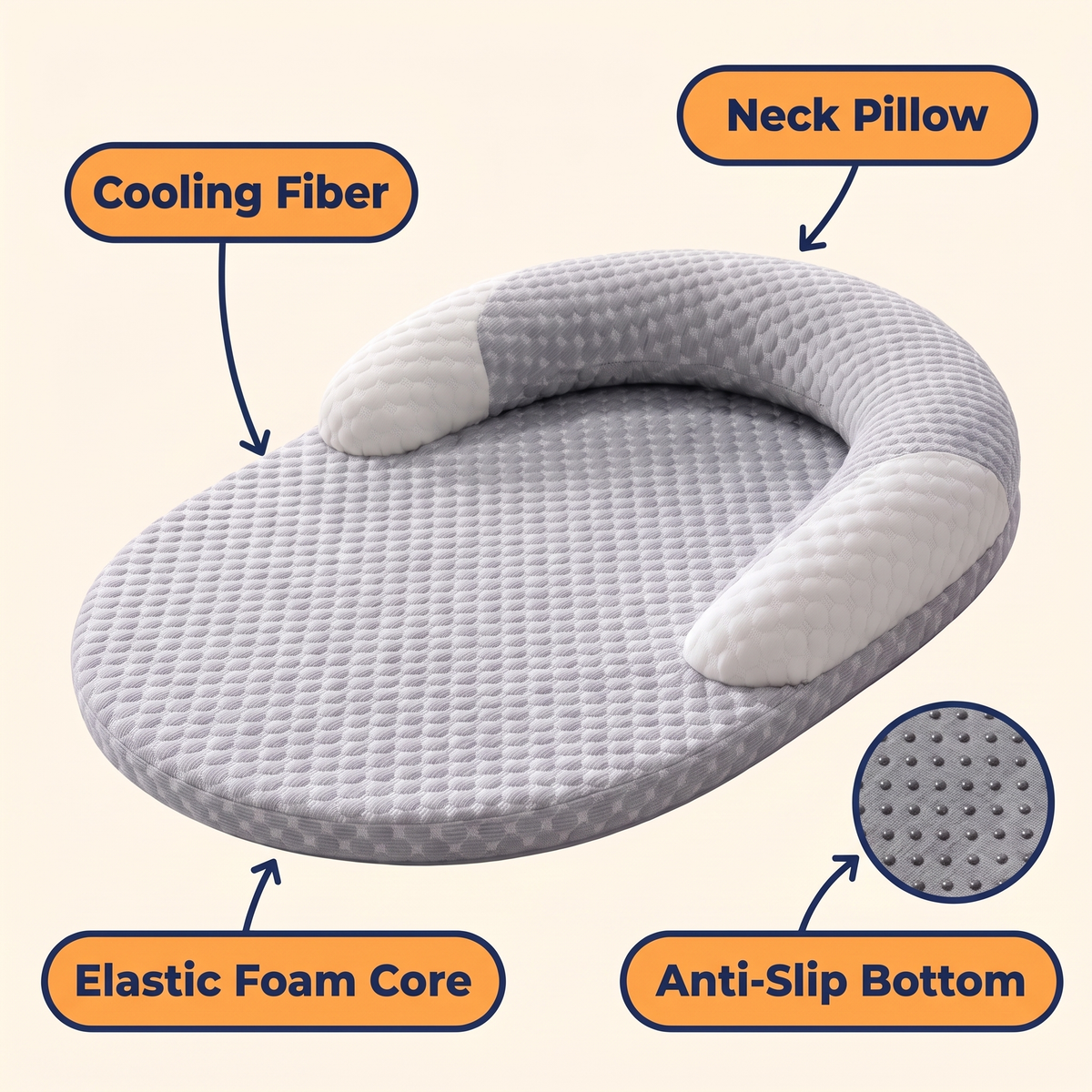 Orthopedic Cooling Dog Bed