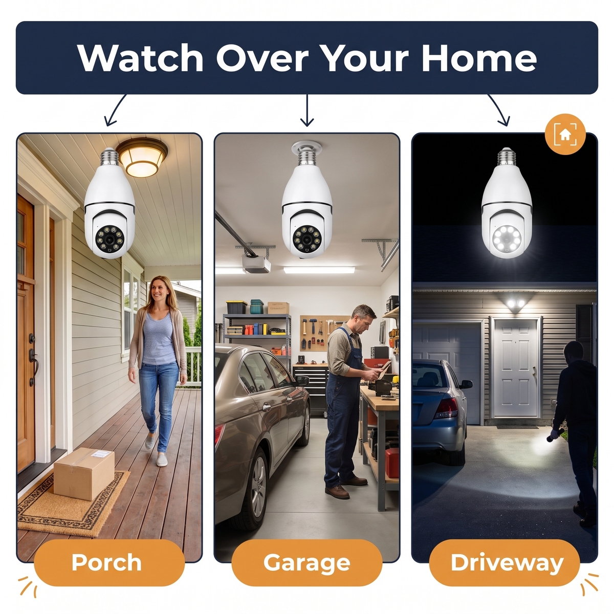 Security Light Bulb Camera - Top-Rated Lightbulb Security Camera