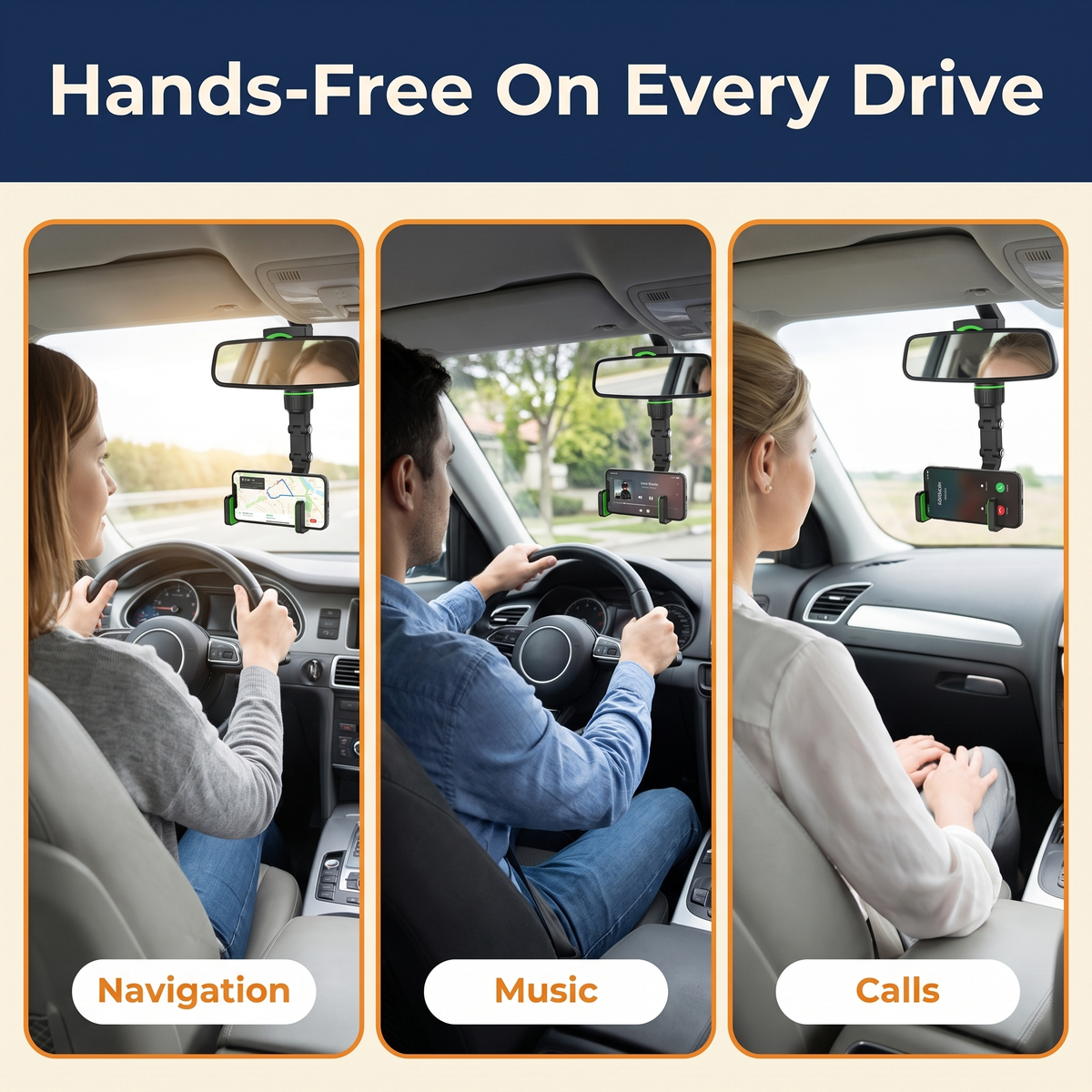 Universal Cell Phone Holder Mount for Car
