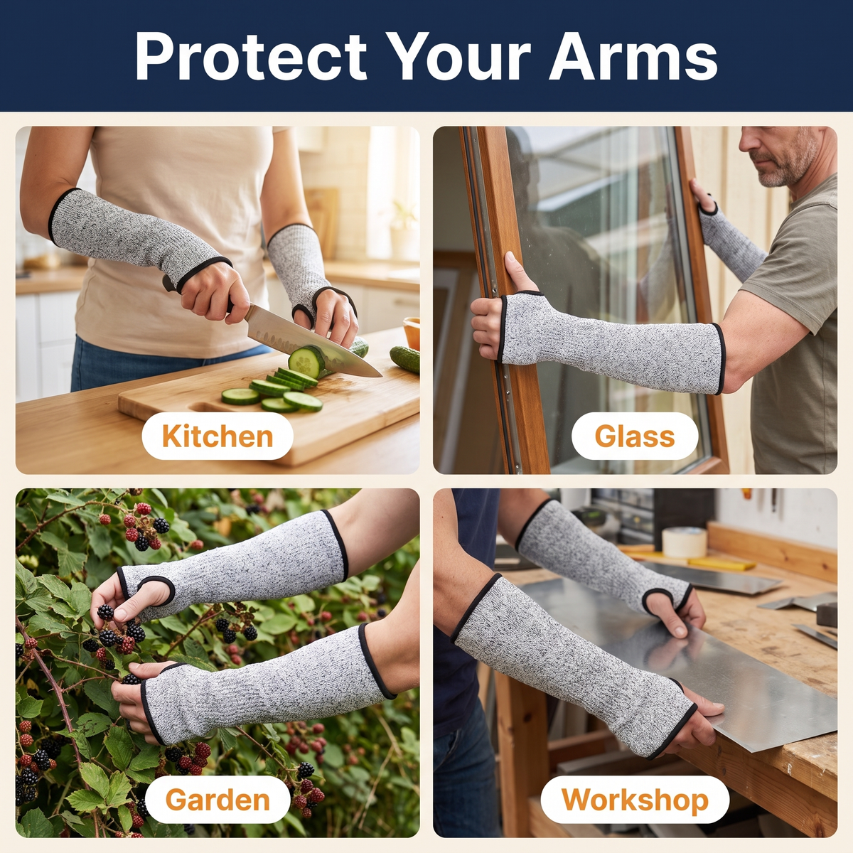 Cut Resistant Sleeves