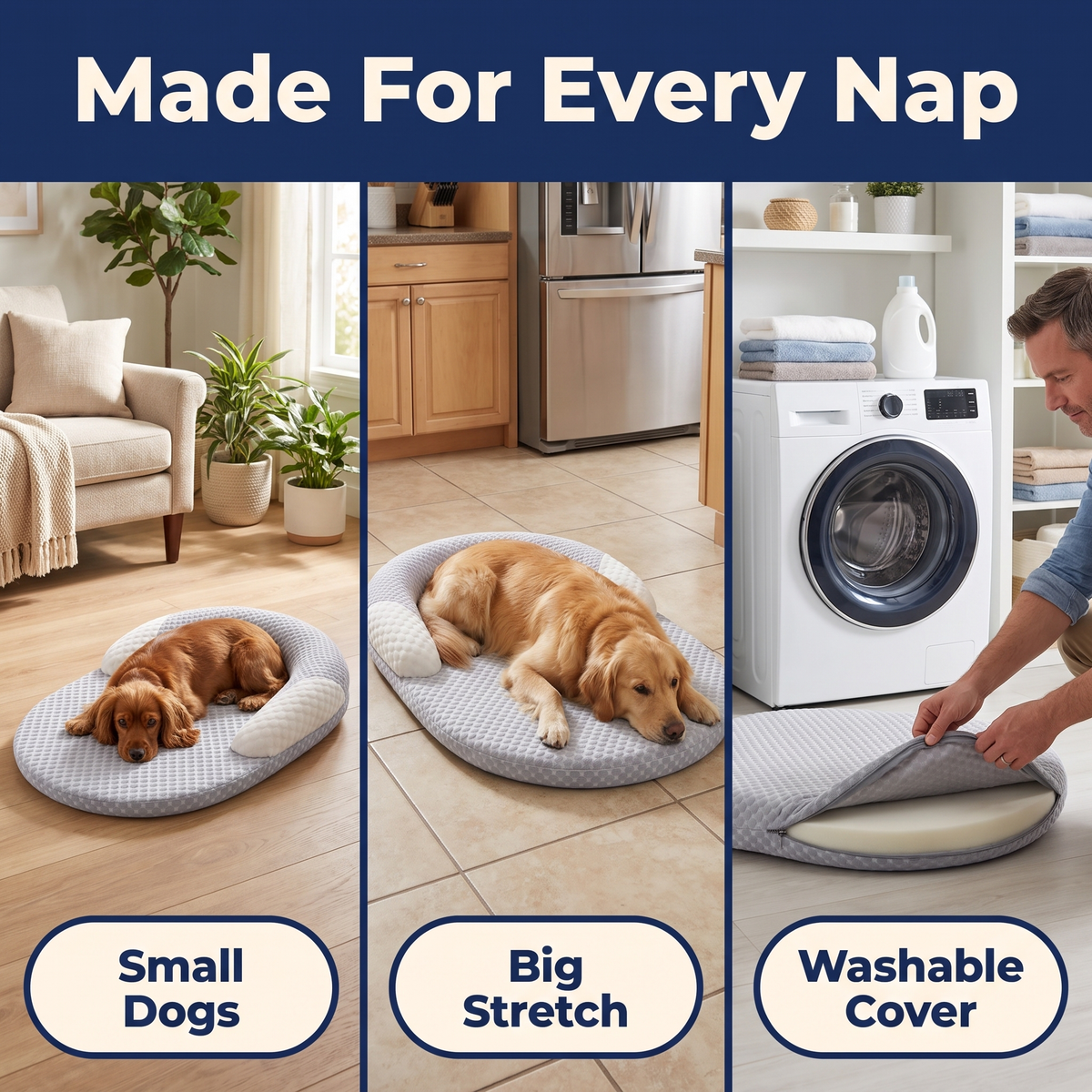 Orthopedic Cooling Dog Bed