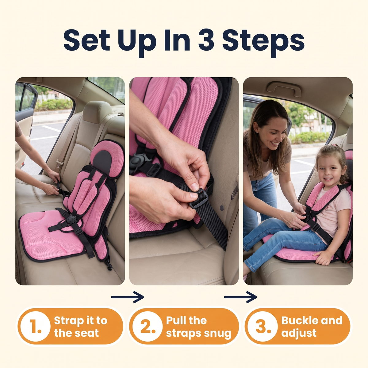Child Protection Car Cushion Seat