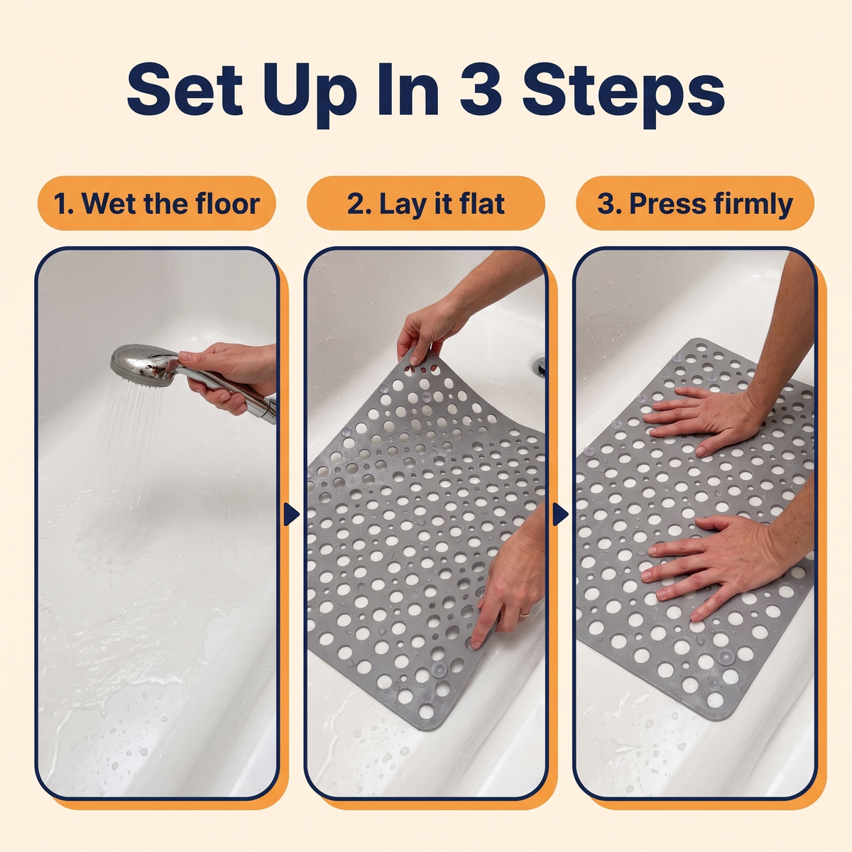 Non Slip Bath Mat for Shower