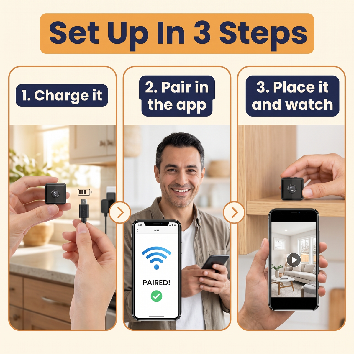Sentinel Eye HD Wireless Security Camera