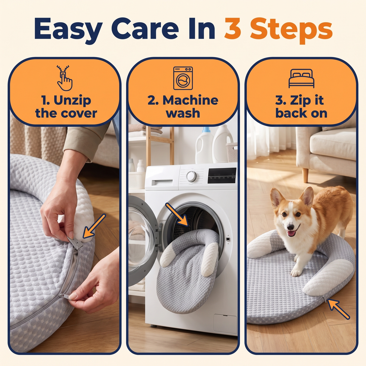 Orthopedic Cooling Dog Bed