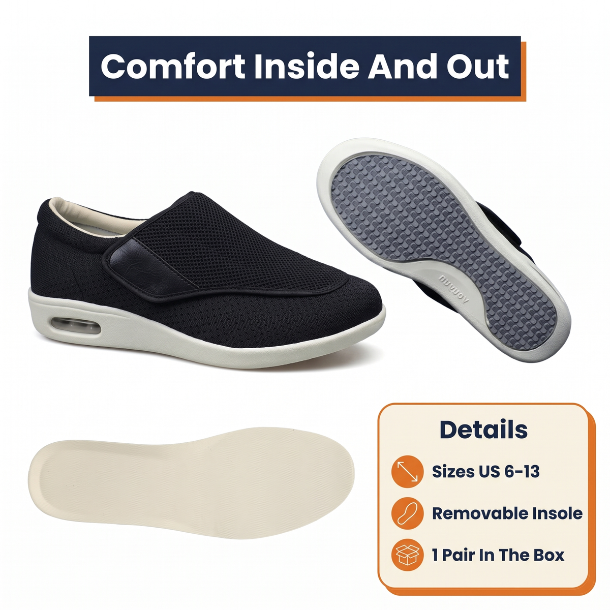 Plus Size Wide Shoes For Swollen Feet Width Shoes For Women
