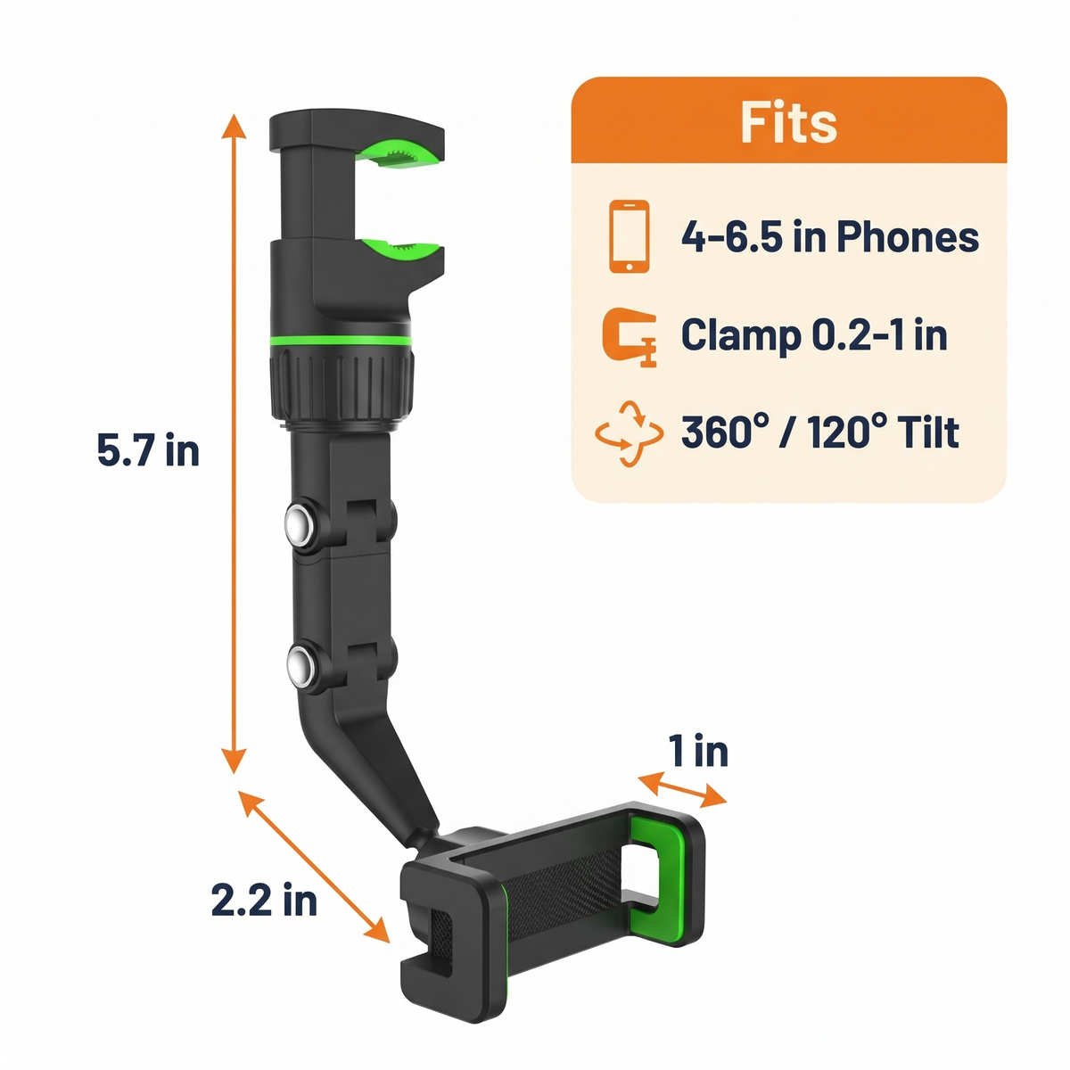 Universal Cell Phone Holder Mount for Car