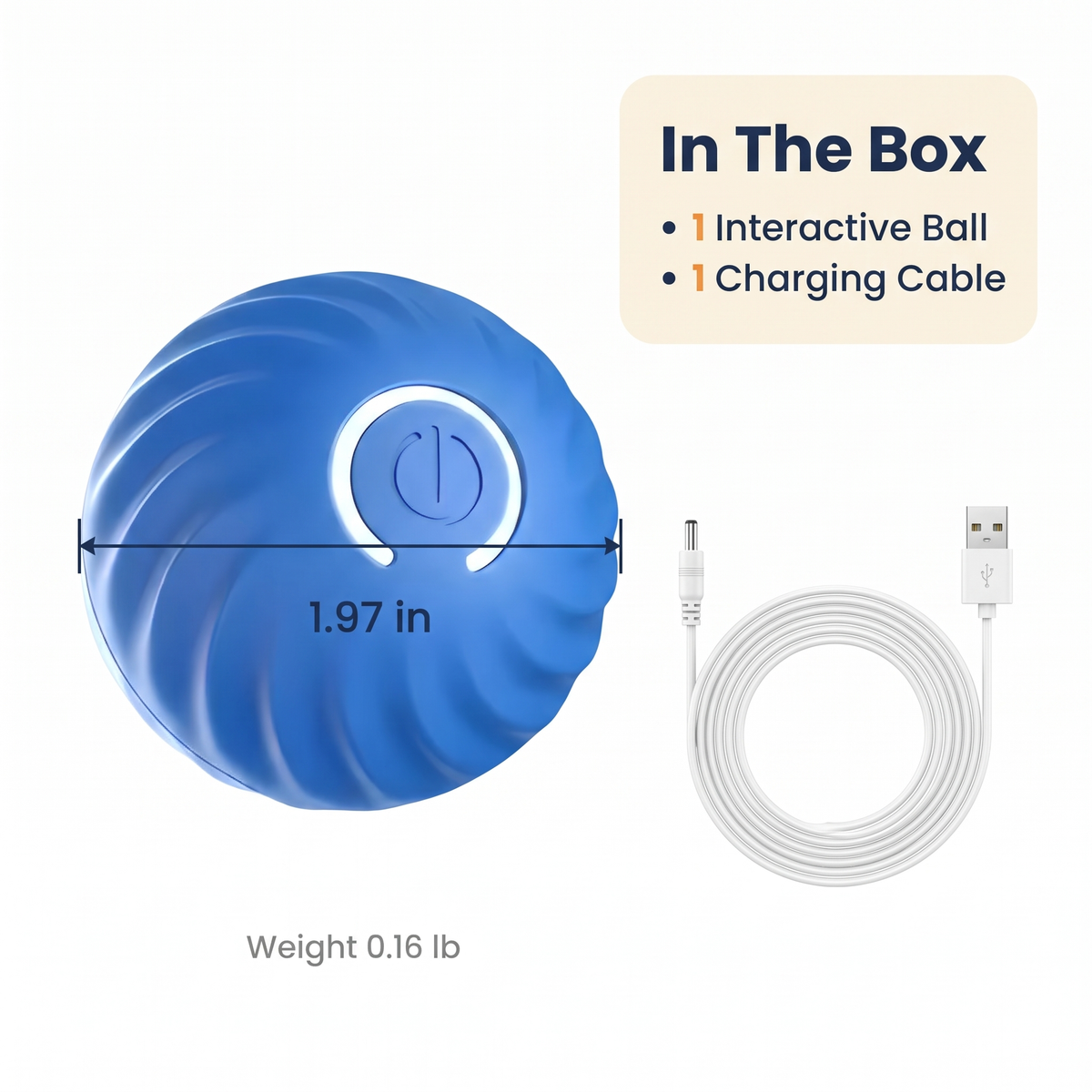 Interactive Obstacle-Avoiding Dog Ball