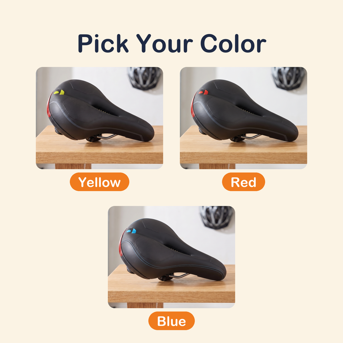 Ergonomic Gel Bike Saddle for Pain-Free Cycling