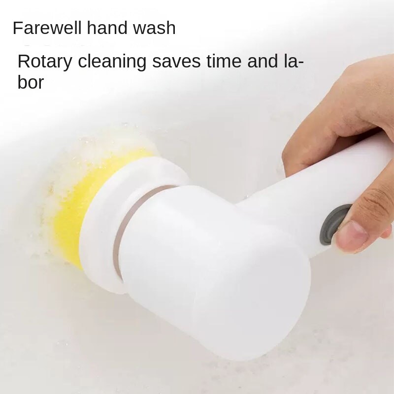 Cordless Electric Cleaning Brush: Multifunctional For The Kitchen And Bathroom