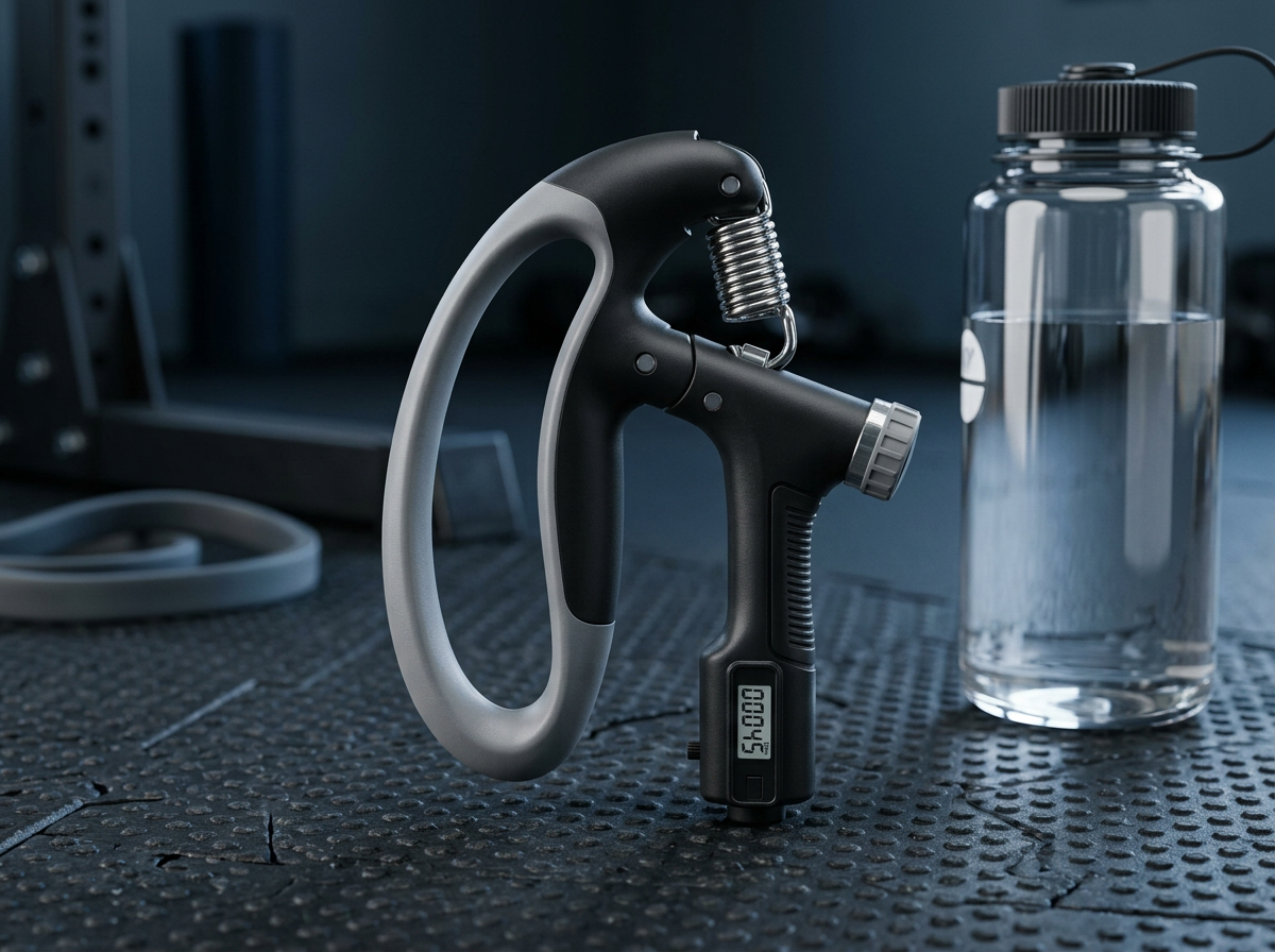 Hand Grip Strengthener And Trainer Device