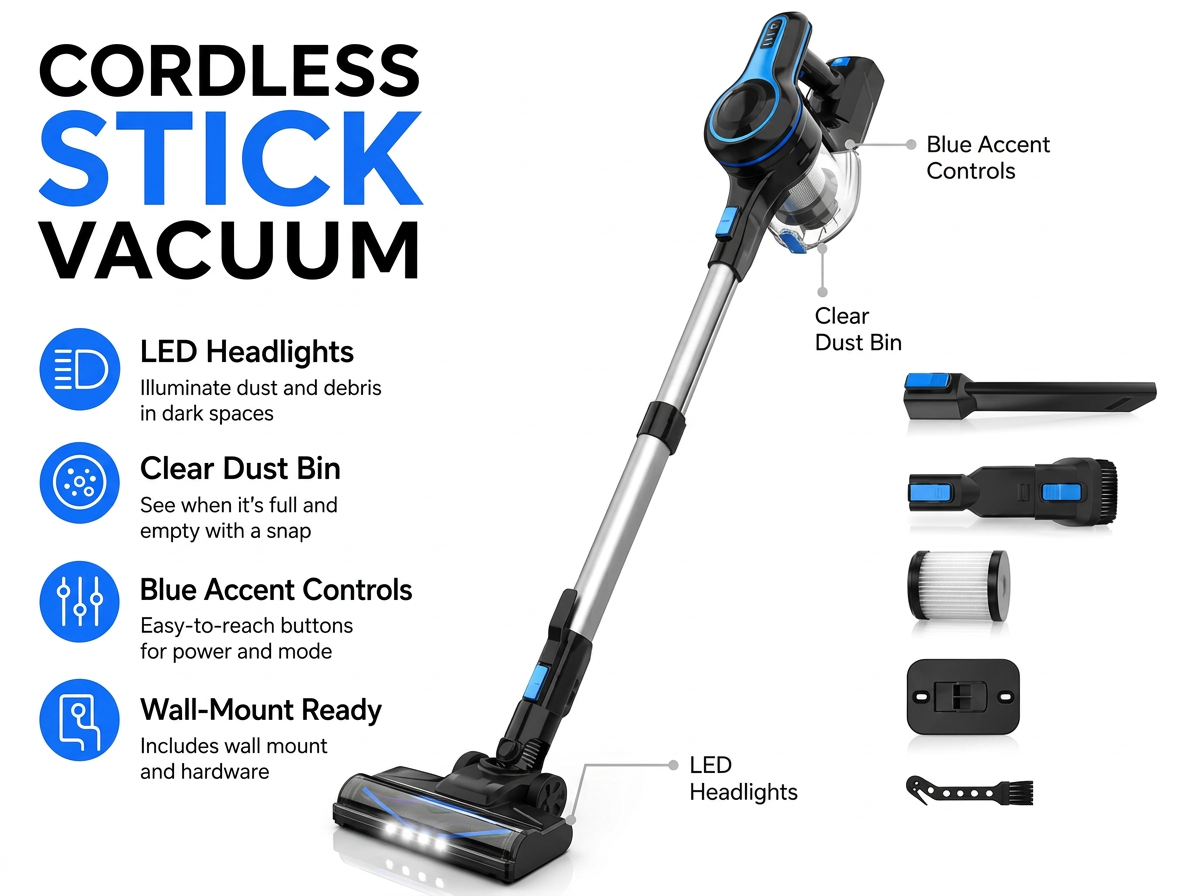 Cordless Vacuum Cleaner For Home