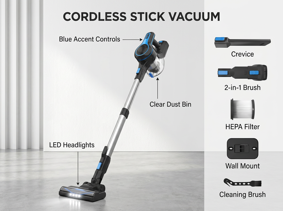 Cordless Vacuum Cleaner For Home