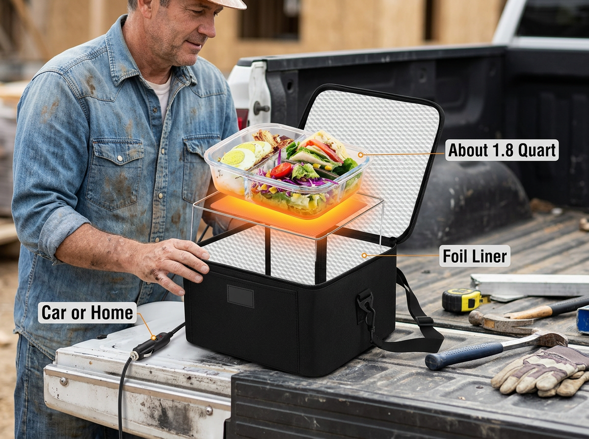 Portable Food Warmer Lunch Box