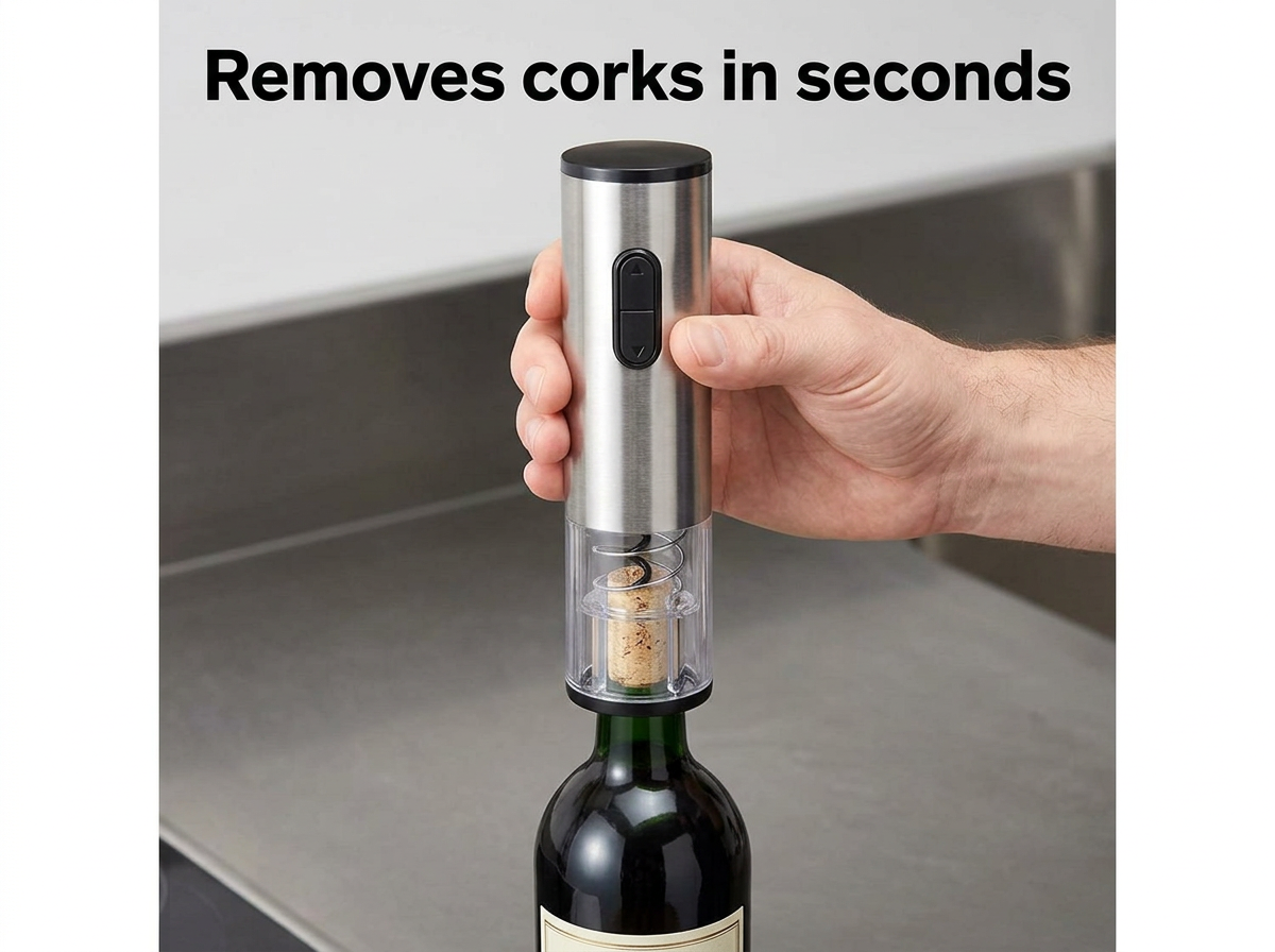 Rechargeable Electric Wine Bottle Opener
