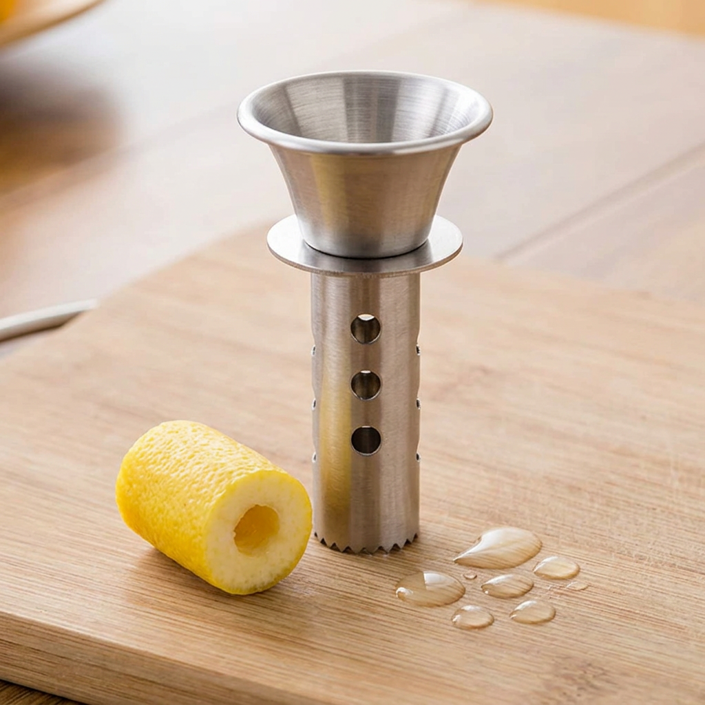 Stainless Steel Manual Lemon Juicer
