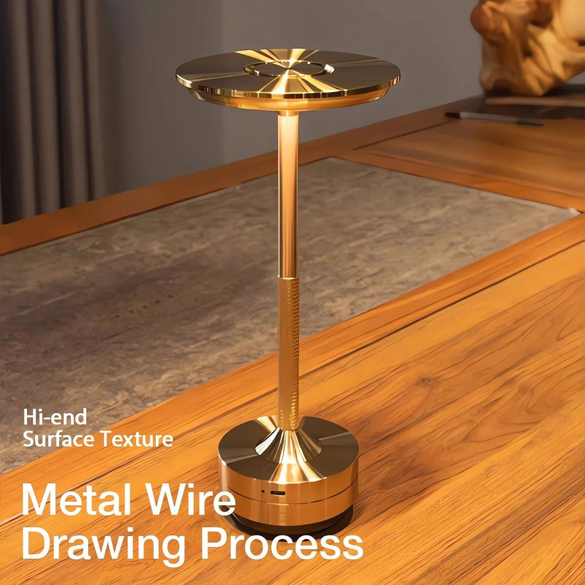 Cable-Free Rechargeable Modern Aura Table Lamp