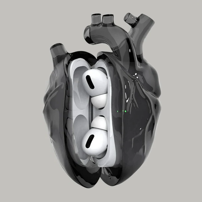 Halloween Heart of Music – Stylish Protection for Your AirPods