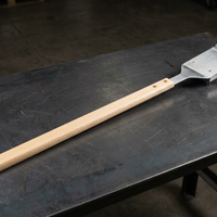 Long Handle Barbecue Grill Brush with Scraper