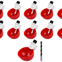 10 Pcs Chicken Waterer