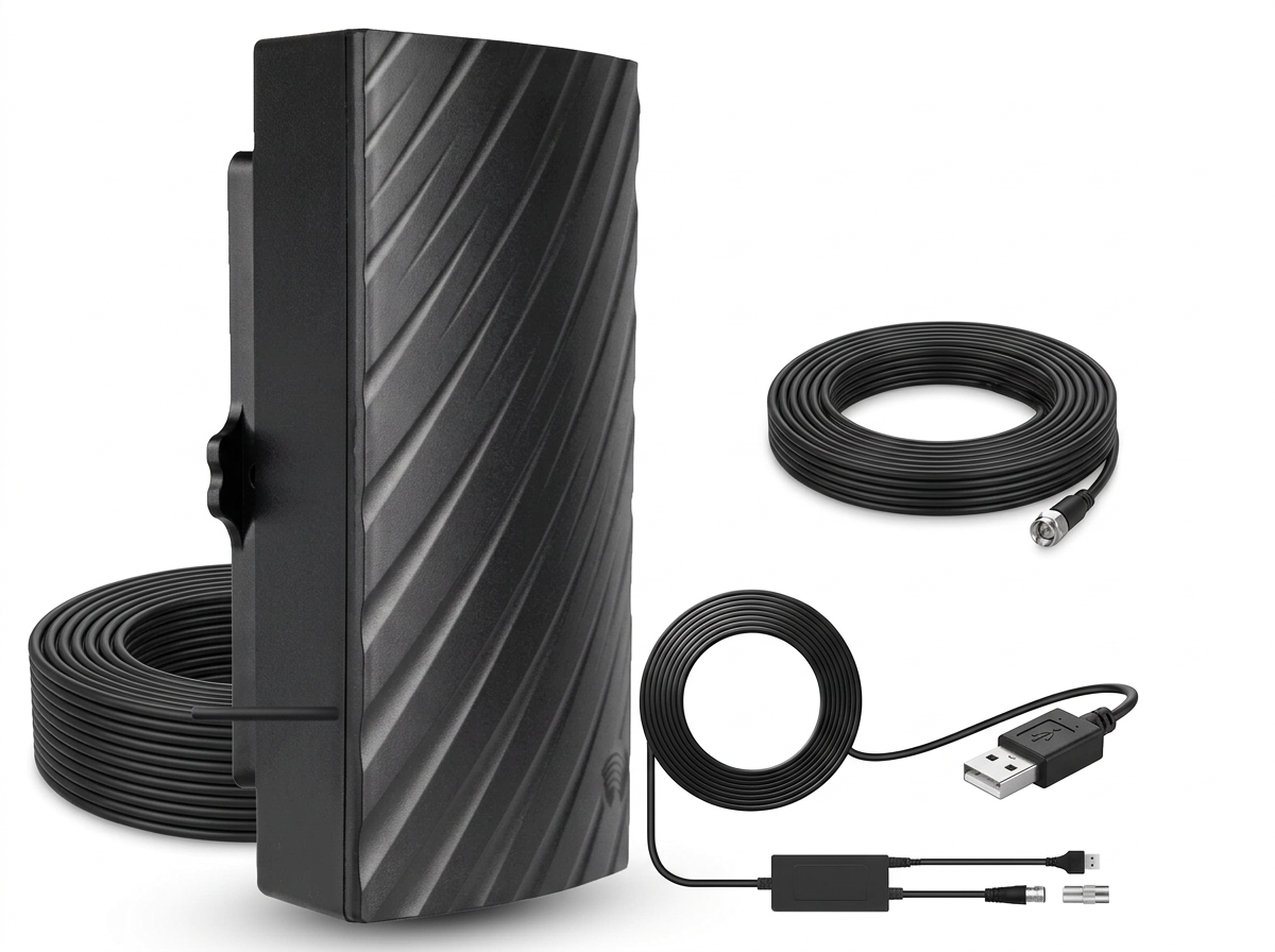 Long Range Indoor HDTV 4K Digital Antenna 600 Miles