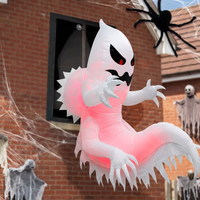 4.59ft Inflatable Halloween Ghost Decoration