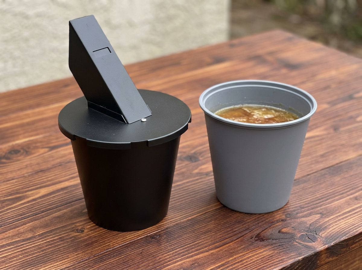 Upgraded Grill Grease Collector