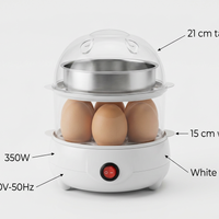 Double Layer Multifunctional Electric Egg Cooker