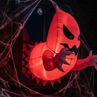 4.59ft Inflatable Halloween Ghost Decoration