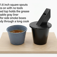 Upgraded Grill Grease Collector