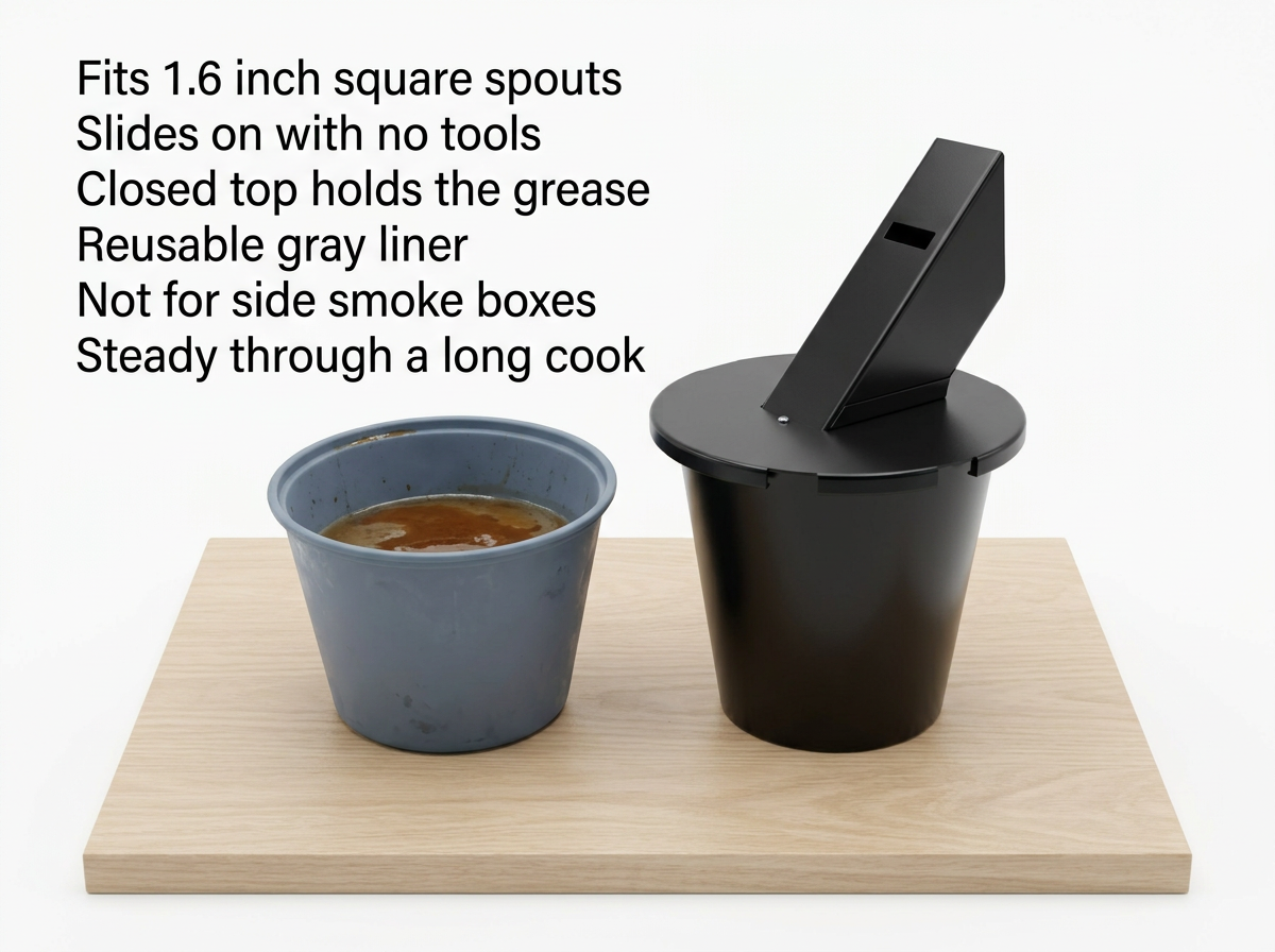 Upgraded Grill Grease Collector