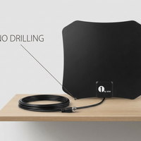 Indoor HDTV Satellite Antenna – Clear and Powerful Reception