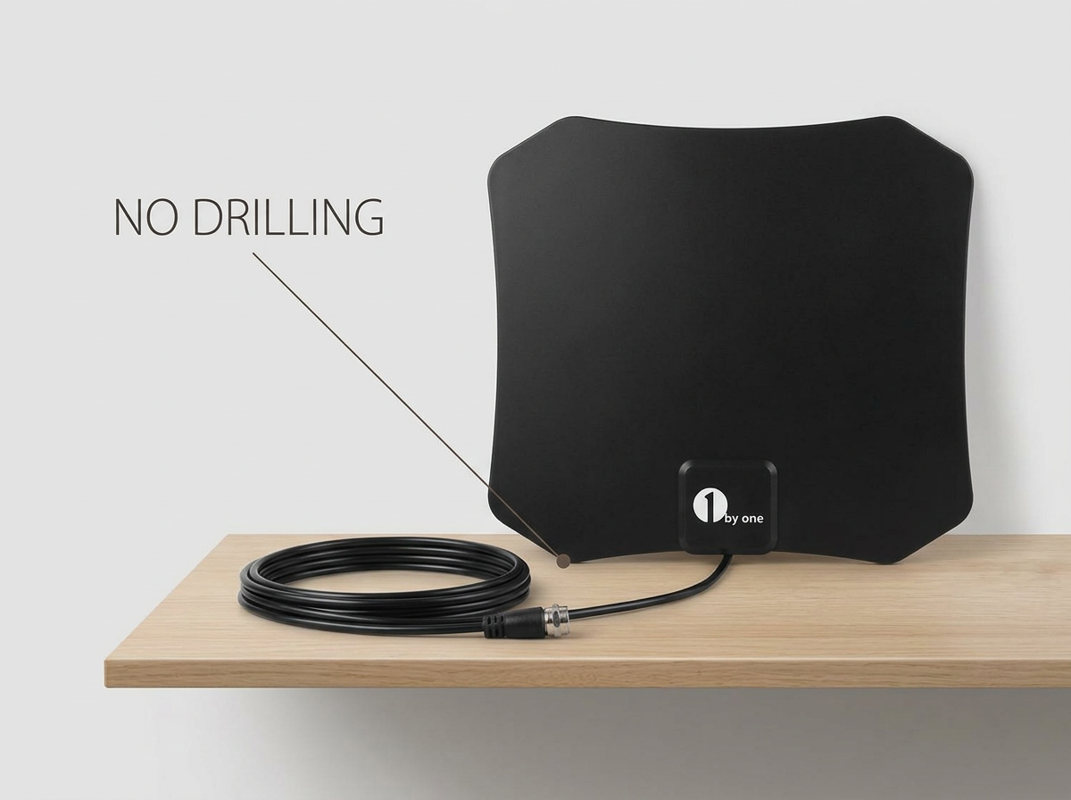Indoor HDTV Satellite Antenna – Clear and Powerful Reception