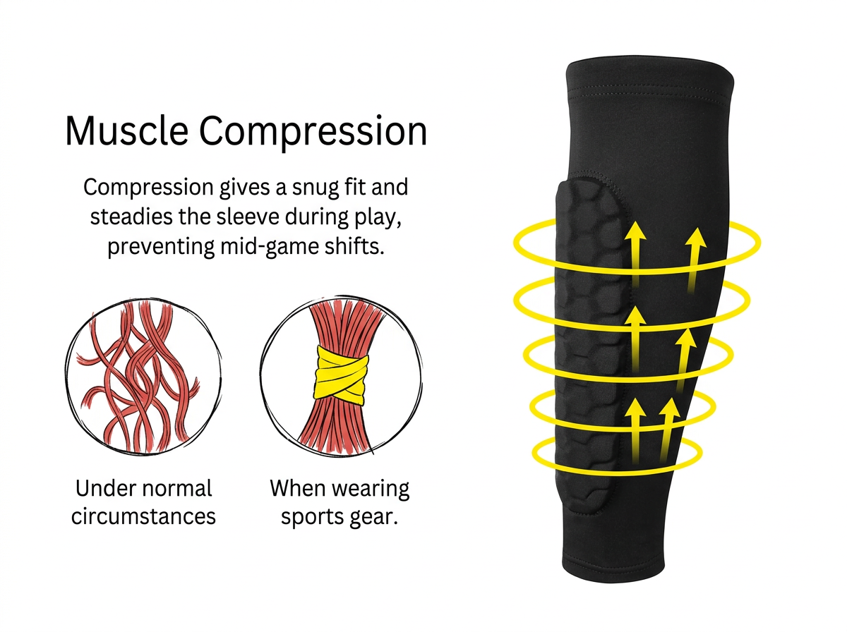 1 Pair Honeycomb Soccer Shin Guards