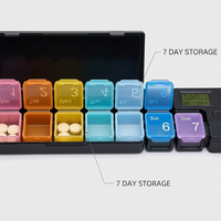 Smart Electronic Weekly Pill Organizer