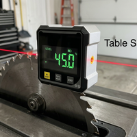 Digital Angle Gauge with Laser