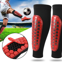 1 Pair Honeycomb Soccer Shin Guards