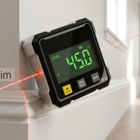 Digital Angle Gauge with Laser
