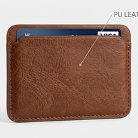 Magnetic Leather Card Holder Wallet for iPhone