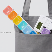 Smart Electronic Weekly Pill Organizer
